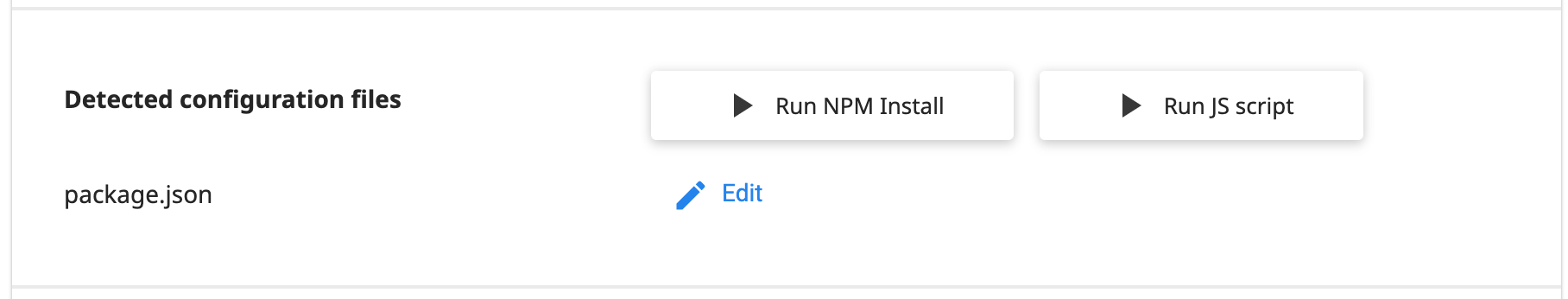 Install npm modules